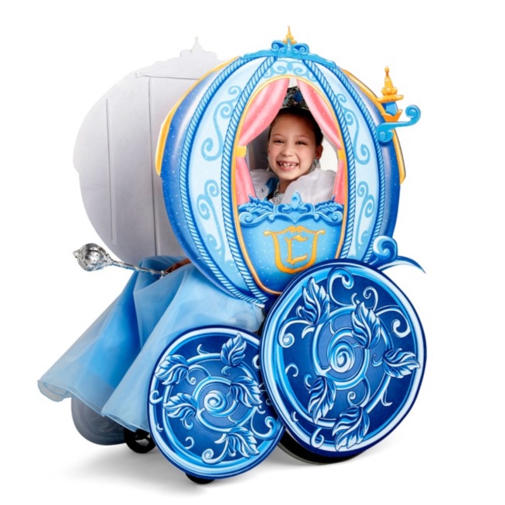 NIB Disney Store Cinderella's Carriage Wheelchair Cover Set